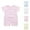 Pink, variant on 0-1T Baby Clothes Boy Girl Romper Summer Sleeper Solid Color Newborn Infant Soft Short Sleeve Button Thin Footless One-Piece Jumpsuit White