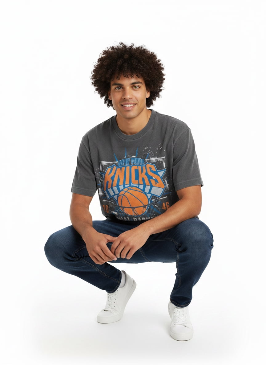 NBA, Men's & Big Men's Graphic Tee, New York Knicks, Sizes XS-3XL