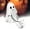 A, variant on Lomyolo 2024 New Ghost Statue Halloween Ghost Walking Dog Statue Funny Design Spooky Ghost Dog Halloween Figurine Home Tabletop Decorations