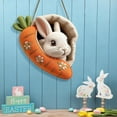 thumbnail image 5 of 2D Easter Door Sign Welcome Easter Decoration Made Of Wood For Front Door Spring Easter Decoration For Hanging Colourful Spring Decoration With Easter Bunny, 5 of 5
