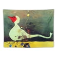 thumbnail image 5 of Orinice Bird Flower Surrealism Tapestry Wall Hanging Unique Style for Home Decor Art Living Room Bedroom Apartment Farmhouse Dorm 40x60inch, 5 of 6