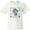 AA-White, variant on Daytona Beach Florida Cute Swimming Manatee Youth T-Shirt