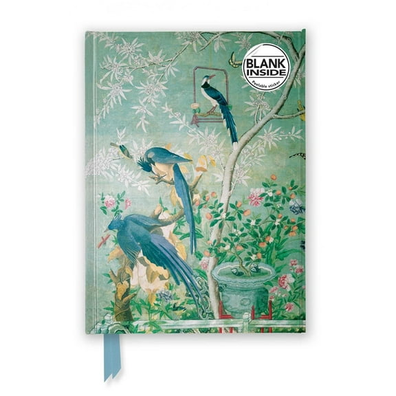 Flame Tree Blank Notebooks John James Audubon: A Pair of Magpies (Foiled Blank Journal), (Hardcover)