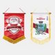 thumbnail image 5 of xvggdg Bandera personalizada Banner Logotipo personalizado Cuadrado Equipo de fútbol Bandera personalizada Banderín colgante Honor, 5 of 5