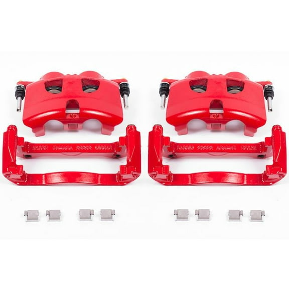 Front Brake Caliper Set - Compatible with 2012 - 2020 Ford F-150 2013 2014 2015 2016 2017 2018 2019