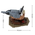 thumbnail image 4 of Bloques de construcción CubiMythx Pájaro agateador 176 piezas, 4 of 9