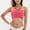 Hot Pink, variant on Strapless Fitness Padded Size Plus Top Bra For Women Stretchy Bra Yoga Bras Sports Bandeau Mesh Tube Top Longer Length Tops for Women Ruffle Tube Top Seamless Padded Bra Seashell Bodysuit Women Came