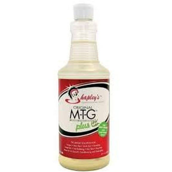 Shapley S-Original M-T-G Plus 32 oz – Skin & Coat Treatment for Dogs, Cats & Livestock – Fungus, Rain Rot, Scratches, Mane & Tail Growth