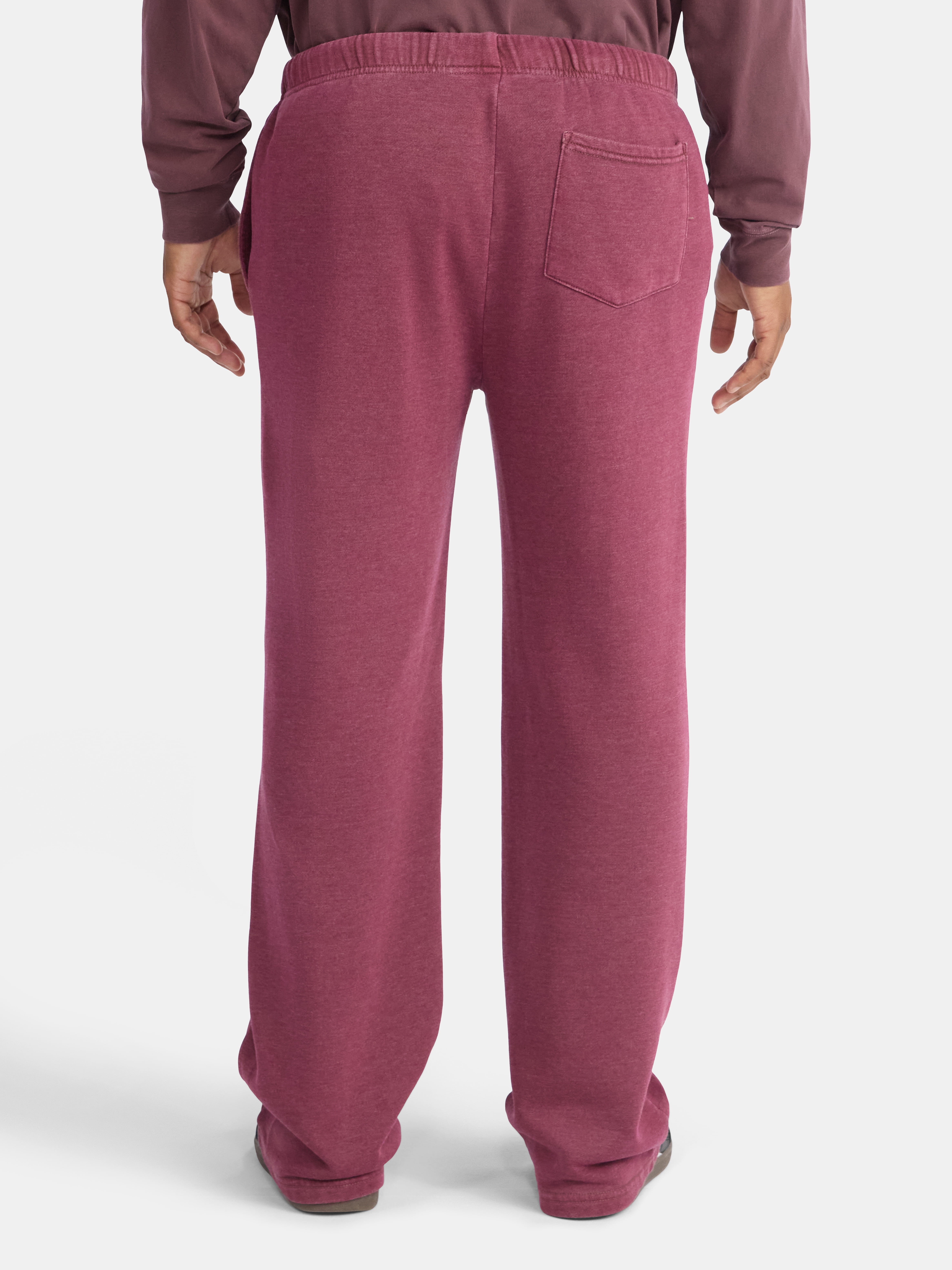 No Boundaries Soft Fleece Vintage Straight Sweatpants, Men's XS-5XL