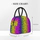 thumbnail image 2 of Fotbe Animal Paw Rainbow Bolsa de Almuerzo con Estampado, Lonchera Aislada, Contenedor de Comida Reutilizable Tipo Cooler a Prueba de Fugas, 2 of 6