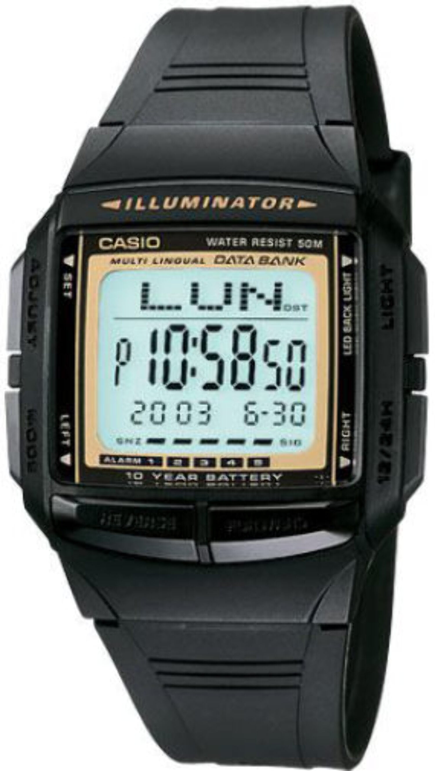 Casio Women\'s Watch LA20WH Quartz Digital Petite 30mm Black Resin Strap 3284 Amazon.com: Casio LA-20WH Series | Women main image 4