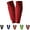 Red, variant on Shin Defender Shin Guards Kids,Shindefender Shinguardian Elite,Soccer Shin Guards Youth & Kids 2-18 Years Old, Shin Guard Sleeves