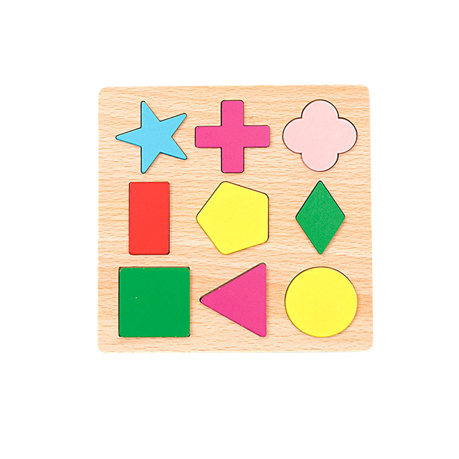 Black Friday Deals jovati puzzles for 4 year olds,Geometric Shape Three
