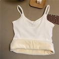 thumbnail image 1 of Camiseta interior cálida de Invierno para mujer, Tops térmicos gruesos de Color sólido sin mangas, Top corto Sexy, ropa interior ajustada y elástica para mujer, 1 of 4