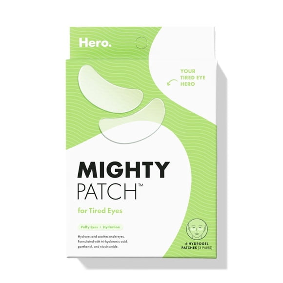 Parches para ojos cansados Hero Cosmetics Mighty Patch™ Hydrogel