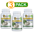 thumbnail image 2 of Sunshine Naturals Guanabana Graviola Dietary Supplement 60 Capsules, Weight Management Supplements, 3 Pack, 2 of 5