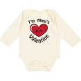 thumbnail image 3 of Inktastic I'm Mimi's Valentine Boys or Girls Long Sleeve Baby Bodysuit, 3 of 5