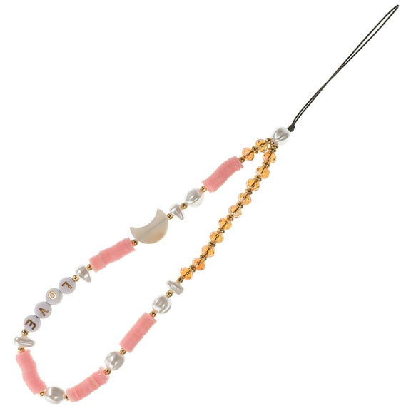 WASHWEPE Phone Wristlet Strap Polymer Clay Pink 1Pack 8.1x0.3In