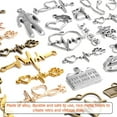 thumbnail image 3 of 100g(about 40-70pcs) Tibetan Medical Crafts Pendant Mixed Alloy Hospital Nurse Stethoscope Syringe Nurse Cap Hat Charms Accessory ，Medical Nurse Charms for DIY Jewelry Making Crafting, 3 of 6