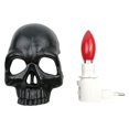 thumbnail image 4 of Lámpara de calavera de Halloween, aplique de pared con luz nocturna de calavera para decoración del hogar JShteea El nuevo, 4 of 6
