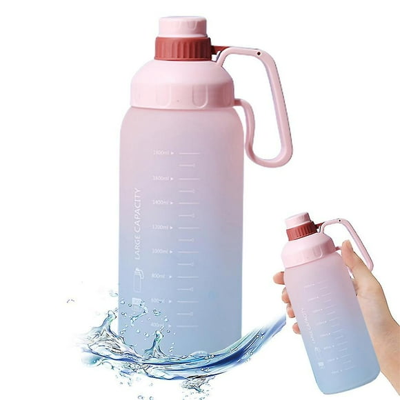 Water Bottle With Time Marker: Water Bottles With Times To Drink, Motivational Water Bottle