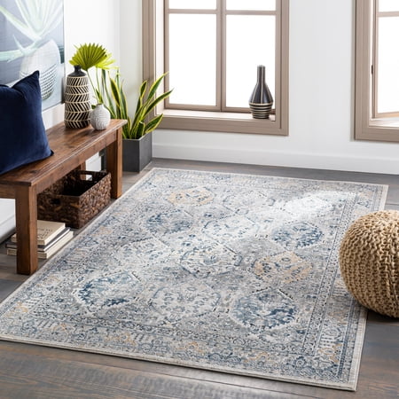 Art of Knot Traditional Medallion Area Rug, 5' 3" x 7' 3"