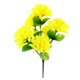 thumbnail image 2 of 12 Ramo Artificiales De Crisantemo, Flores De Cementerio, Decoración Del Hogar, Amarillo se describe, 2 of 8