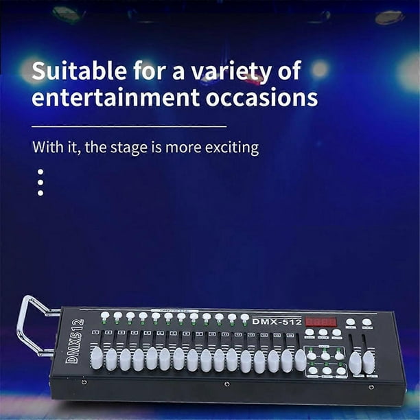 DJ DMX Console Controller Per Luci da Palcoscenico Per Controller DMX 512 -16 DMX Light DJ Party Lig