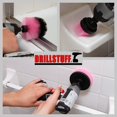 thumbnail image 4 of Cleaning Supplies - Bathroom Accessories - Drill Brush - Shower Cleaner - Tile - Bathtub - Bath Mat - Sink - Shower Door - Grout Cleaner - Baseboard - Flooring - Porcelain - Fiberglass - Chrome, 4 of 7