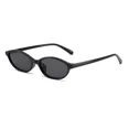 thumbnail image 4 of Gafas de sol ovaladas pequeñas y sexis para mujer, lentes de sol de leopardo marrón a la moda, gafas de sol Retro coloridas para mujer 2024, 4 of 5