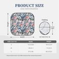 thumbnail image 2 of KLL Flamingo And Zebra Windshield Sun Shade 2-Piece Foldable Car Front Window Sunshade for Most Sedans SUV Truck- Large, 2 of 5