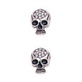 thumbnail image 2 of Broches para mujer con diamantes de imitación Jumpingount patrón esqueleto Halloween, 2 of 5
