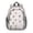 Princess and Fairy, variant on Princess and Fairy White Pattern Backpack for School, Cute School Bag with Adjustable Shoulder Straps and Padded Back, 15"x11.42"x5.5"