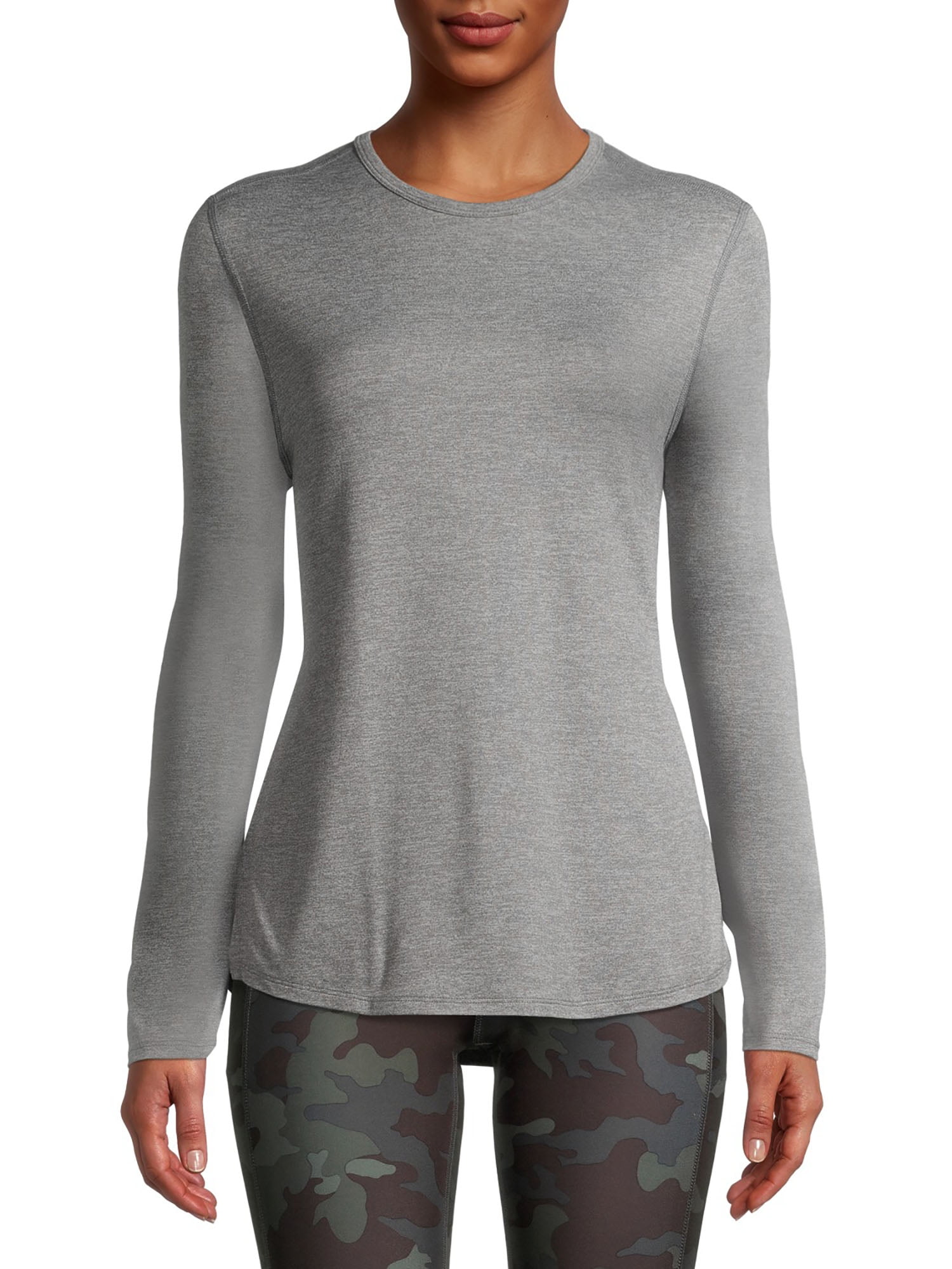 Athletic Works Women's Active Long Sleeve Performance TShirt