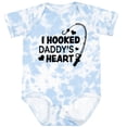 thumbnail image 3 of Inktastic I Hooked Daddy's Heart with Fishing Rod Boys or Girls Baby Bodysuit, 3 of 5