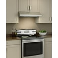 thumbnail image 2 of Broan 250 Cfm, 30-Inch Undercabinet Range Hood in Stainless Steel, 2 of 7