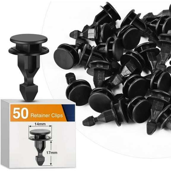 GOOACC 50Pcs Engine Cover Retainer Clip for Honda Acura OEM Replacement 91547-TZ5-A02 Honda Odyssey Pilot Ridgeline Acura MDX RDX TLX