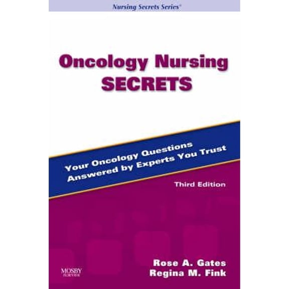 Pre-Owned Oncology Nursing Secrets (Paperback) 0323044573 9780323044578