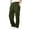 205Army Green492, variant on CAIVO Child All Season Boys Wide Leg Casual Pants With Elastic Waist Kids Comfortable Loose Fit Summer Trousers For Everyday Wear Vacation Solid Color Streetwear