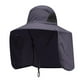 thumbnail image 4 of Sombrero de pescador de poliéster multifuncional con protección ar para senderismo, playa y exteriores. Gris oscuro, 4 of 8