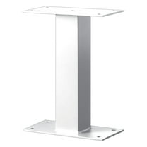 Salsbury Industries 4395WHT Standard Pedestal - Bolt Mounted - for Mail Package Drop - White