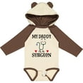 thumbnail image 3 of Inktastic Surgeon Daddy Doctor Baby Clothes Boys or Girls Long Sleeve Baby Bodysuit, 3 of 5