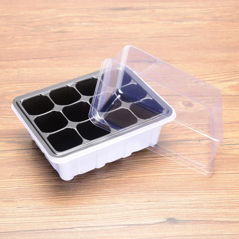 12/24 Cells Seedling Starter Tray Seed Germination Plants Propagation 3/10 Pack 