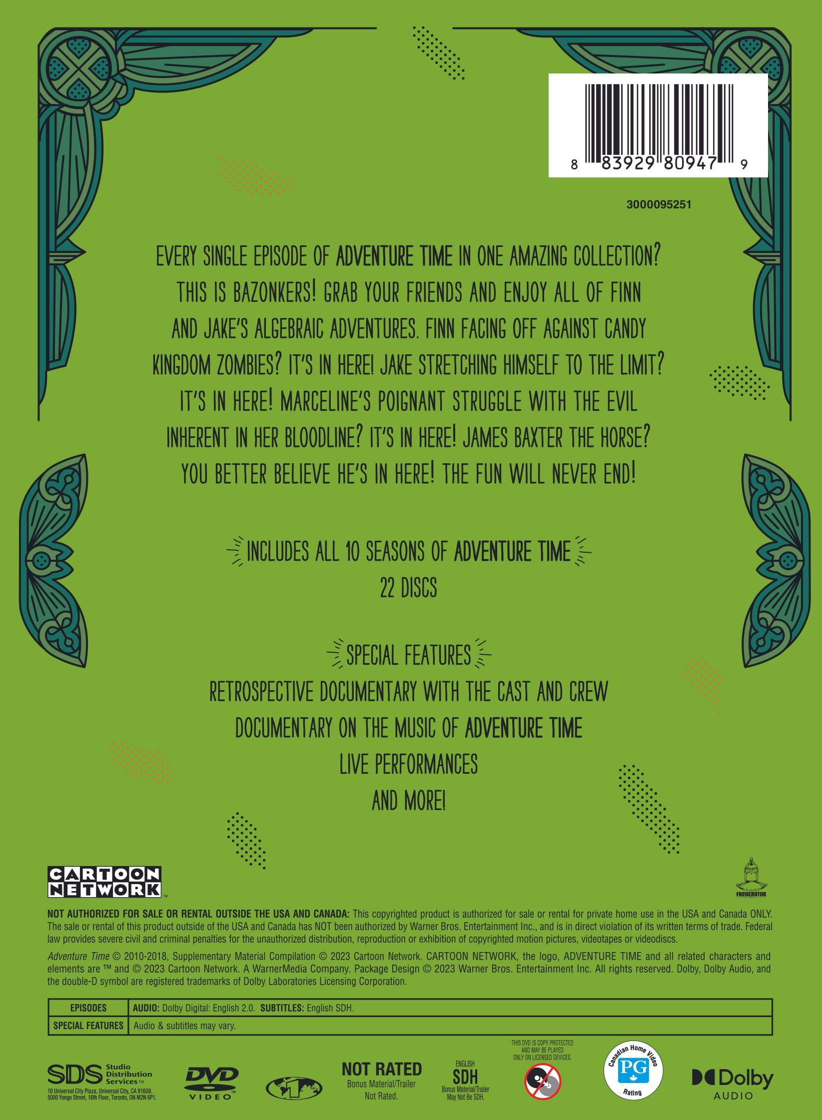 Cartoon Network: Adventure Time - Complete Series (DVD)