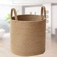 thumbnail image 5 of Cesta de Almacenamiento de Cuerda de Algodón de Gran Capacidad para Juguetes y Ropa-Cesta de Ropa Sucia Organizador Multifuncional para el Hogar A, 5 of 5