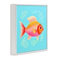 thumbnail image 3 of Stupell Industries Cottage Whimsical Orange Fish White Framed Giclee Art, 24 x 24, by Andrea Haase, 3 of 8