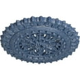 thumbnail image 3 of Ekena Millwork 18 1/2"OD x 7/8"ID x 1 1/2"P Sellek Ceiling Medallion (Fits Canopies up to 1 1/8"), Hand-Painted Americana Crackle, 3 of 5