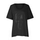 thumbnail image 4 of Pntutb mujeres verano moda manga corta cuello en V impresión Casual blusa camiseta tops Pntutb Pntutb-6569, 4 of 6
