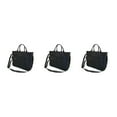 thumbnail image 1 of Youkk Stay Fashionable And Organized With These Versatile Handbags Fashionable black 3Set, 1 of 6