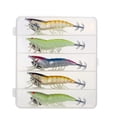 thumbnail image 3 of Señuelo Lixada 5 unids 12 cm / 21g Noctilucentes Camarón de Pesca Señuelo gambas Cebo Cebo Duro Arti Lixada Señuelo, 3 of 7